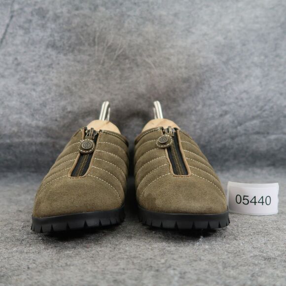 Cole Haan Shoes Women 8 Mule Slip On Comfort Leather Zip Waterproof Fashion Clog - Picture 2 of 15